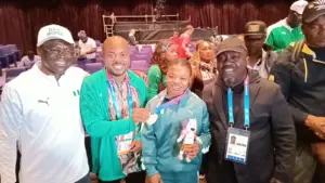 Commonwealth Games: Lawal powers Nigeria to sixth gold with record-breaking display - Premium Times Nigeria