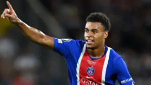Paris Saint-Germain 2-1 Aston Villa: Desire Doue scores UEFA Super Cup winner as Brian Madjo strikes on debut