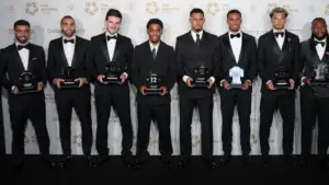Fernandes and Shaw win PFA player of the year awards