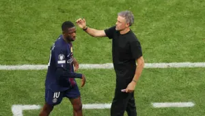 Paris Saint-Germain 2-1 Aston Villa: Desire Doue scores UEFA Super Cup winner as Brian Madjo strikes on debut